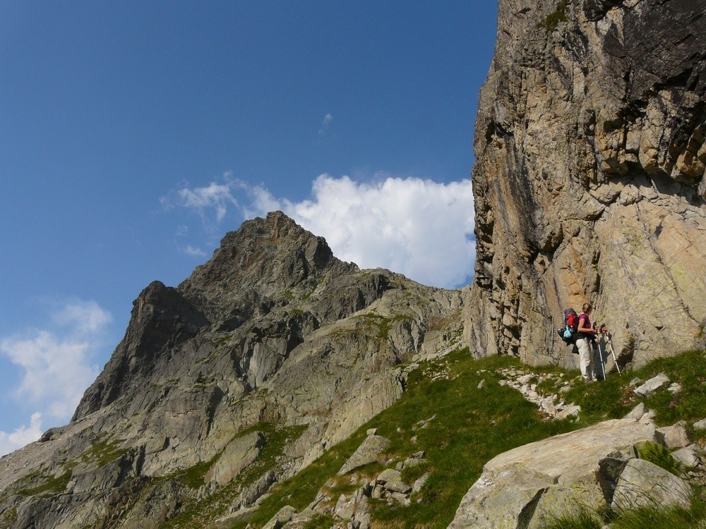 Descente du Col d'Arrémoulit