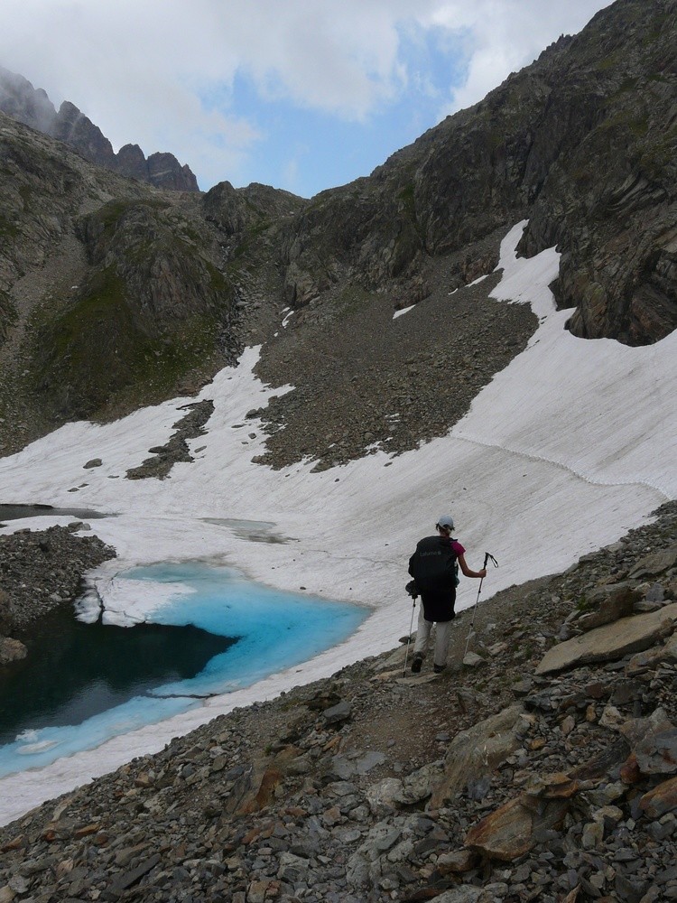 Arrivée en vue du Col de la Fache