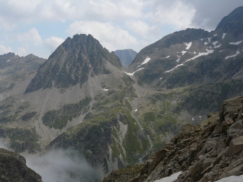 Col et Pic d'Arraillé - Versant W