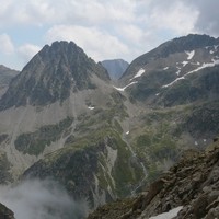 Col et Pic d'Arraillé - Versant W