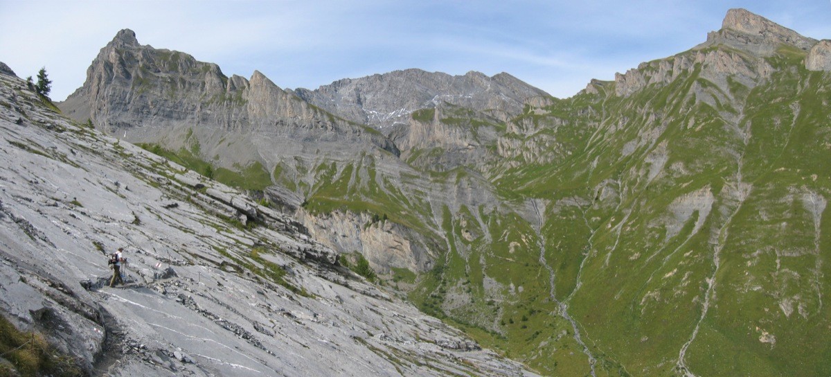 Montée à Rambert par le sentier de Jorasse