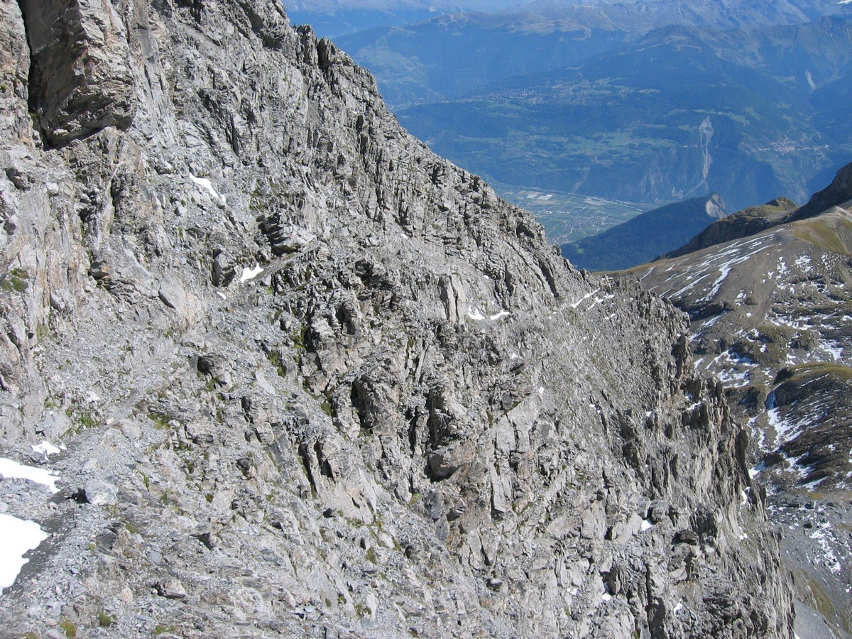 Sentier de la voie normale du Grand Muveran