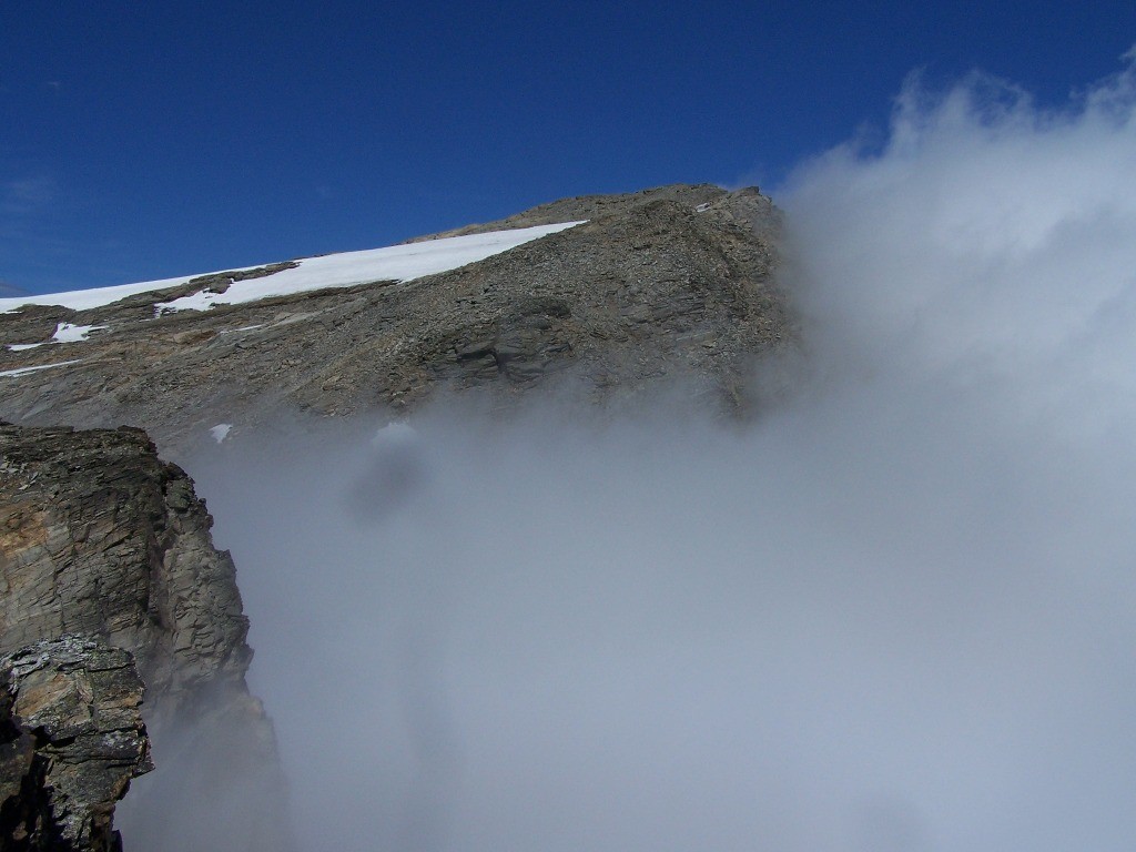 Pointe de Bonneval; au sommet de la pointe de la Piatou...
