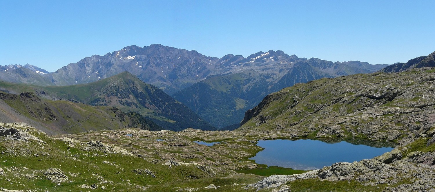 Vue sur le massif des Posets