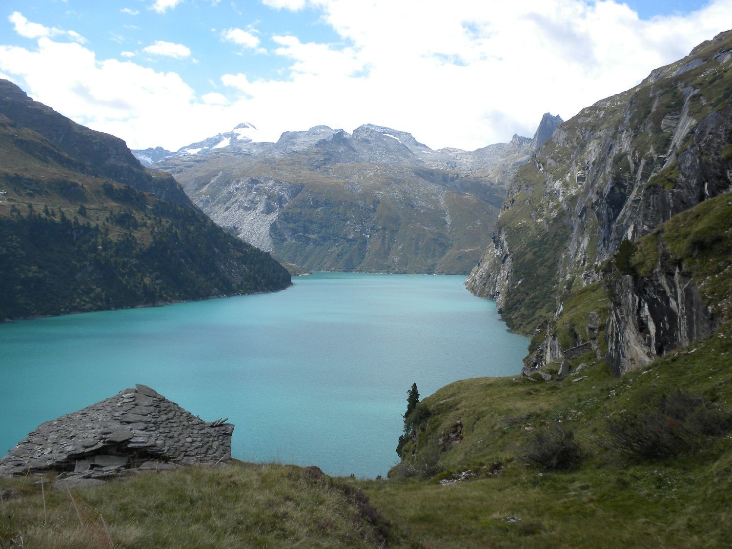 Le lac de Zervreila