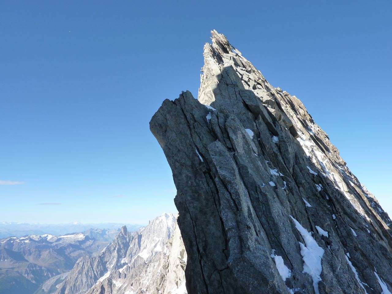 Descente de la pointe Margherite