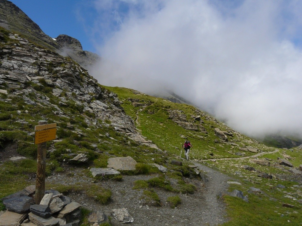 Arrivée à la Hourquette de Chermentas