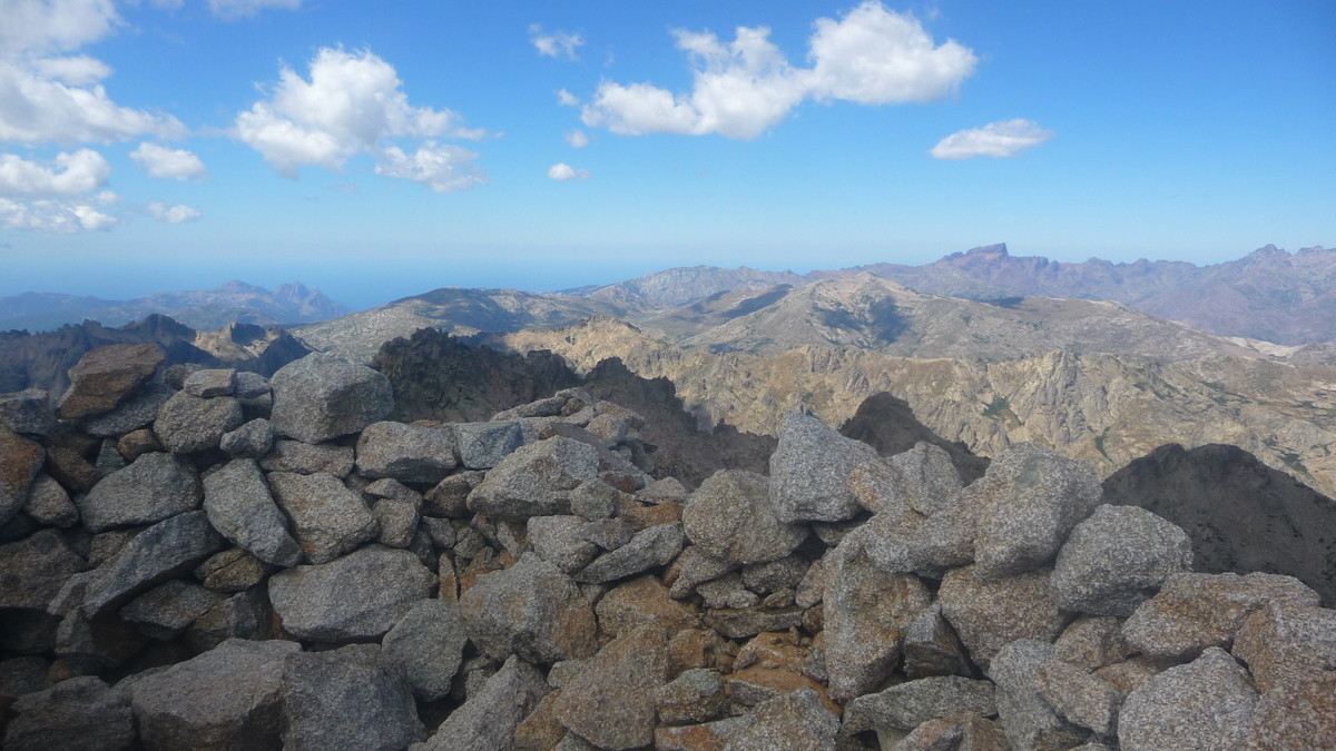 le sommet du Rotondo