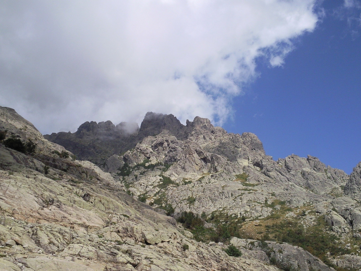 Paysage de blocs