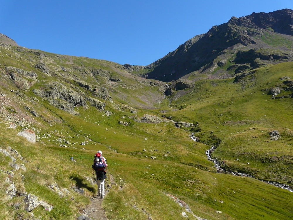 Le long du torrent d'Aygues Cruces