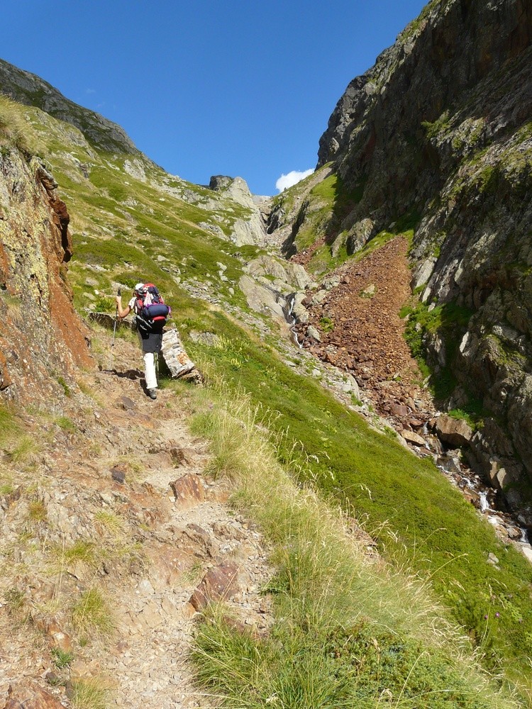 Montée au lac Caillauas