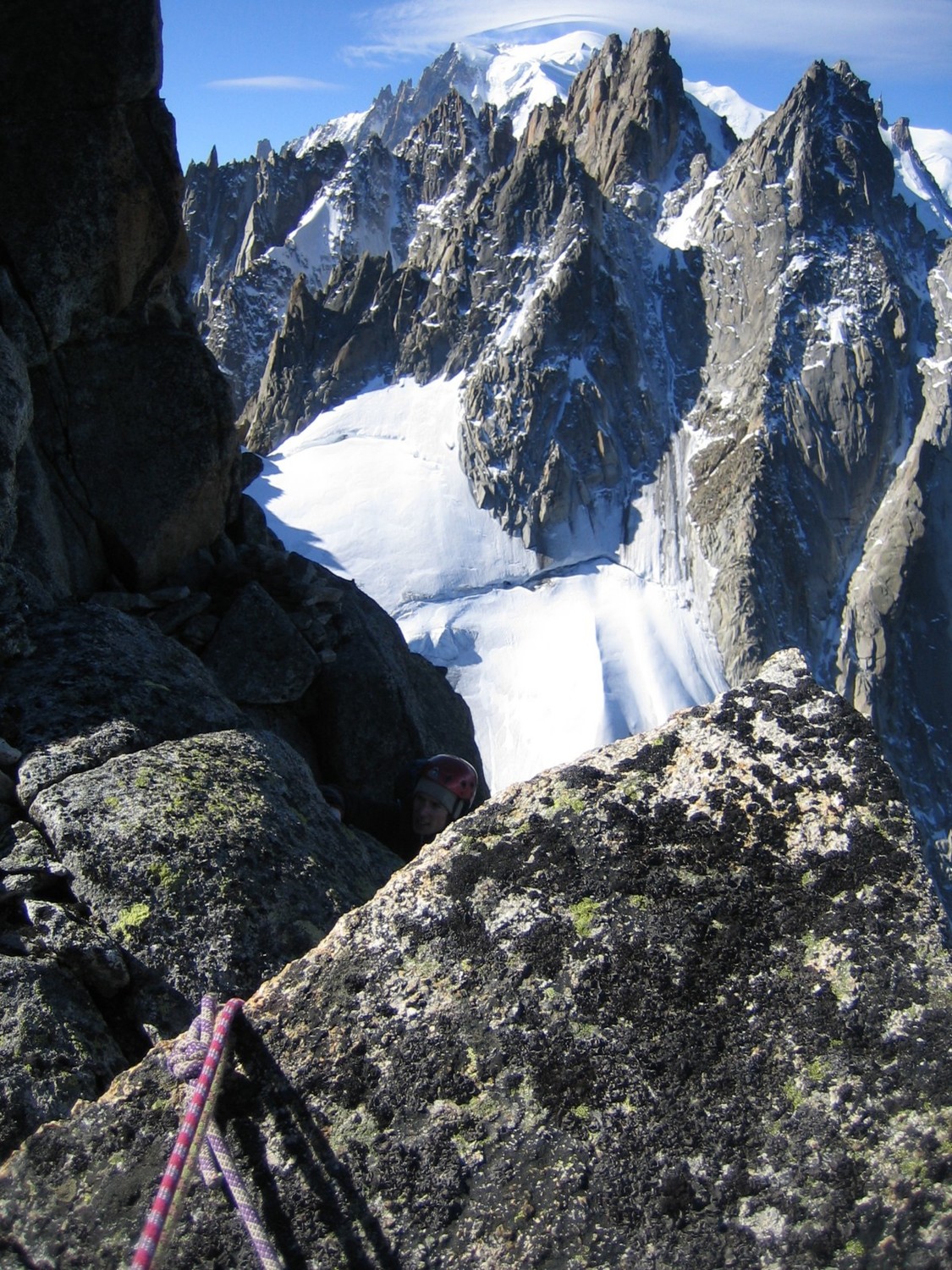 sortie sur l'arête