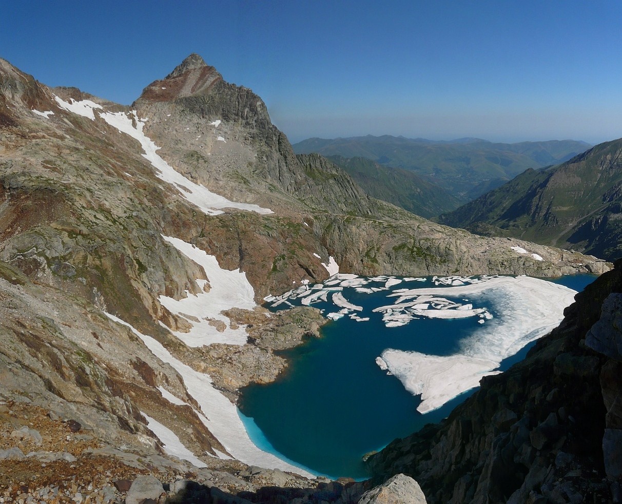 Pic des Spijeoles et Lac Glacé