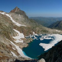 Pic des Spijeoles et Lac Glacé