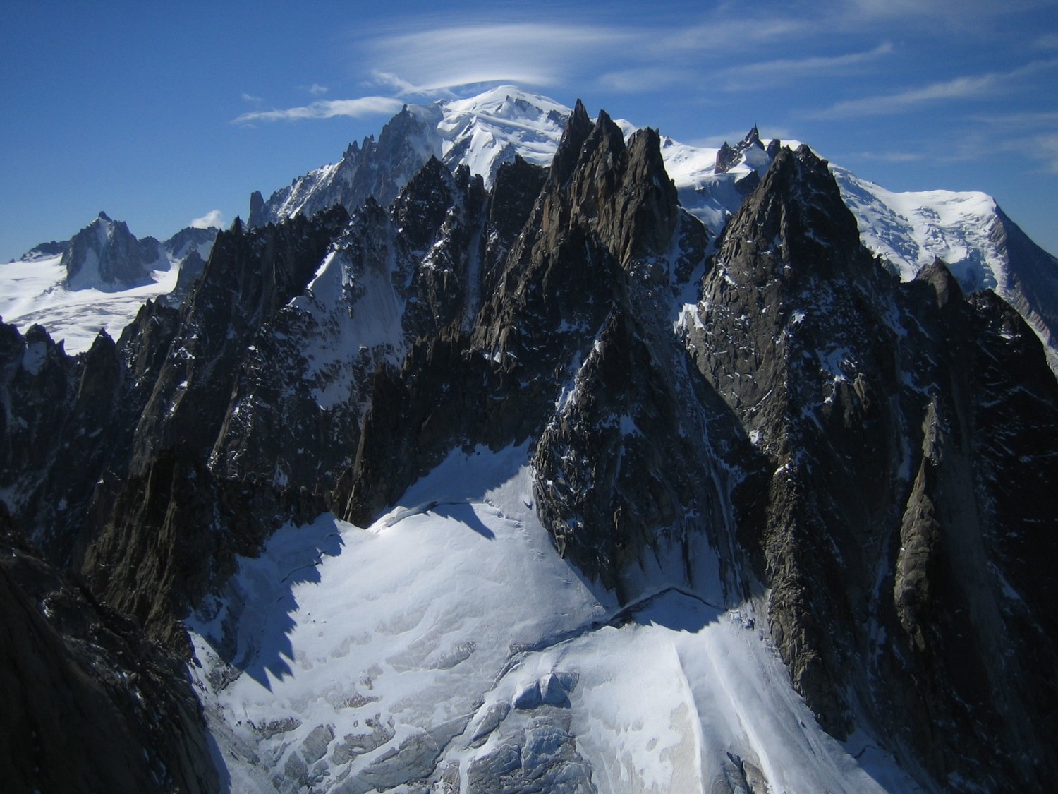 du sommet la vue est grandiose à 360°