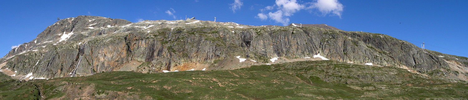Vue générale du site d'Alpe d'Huez