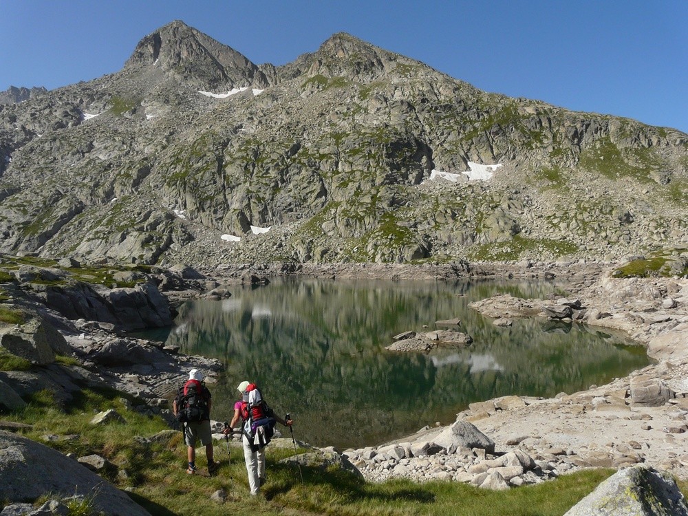 Au bord du lac supérieur de Rius