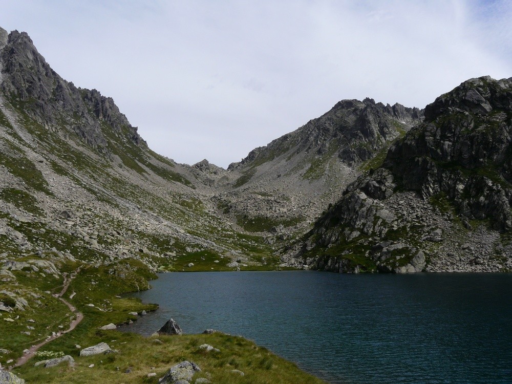 Col de Goellicrestada et lac Cap deth Port.