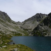 Col de Goellicrestada et lac Cap deth Port.