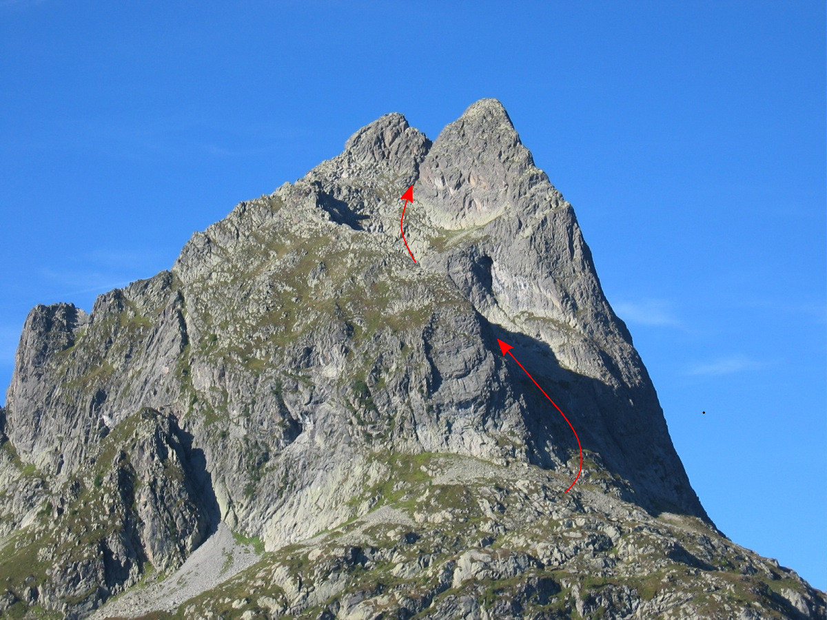 Montée à la brèche du Van