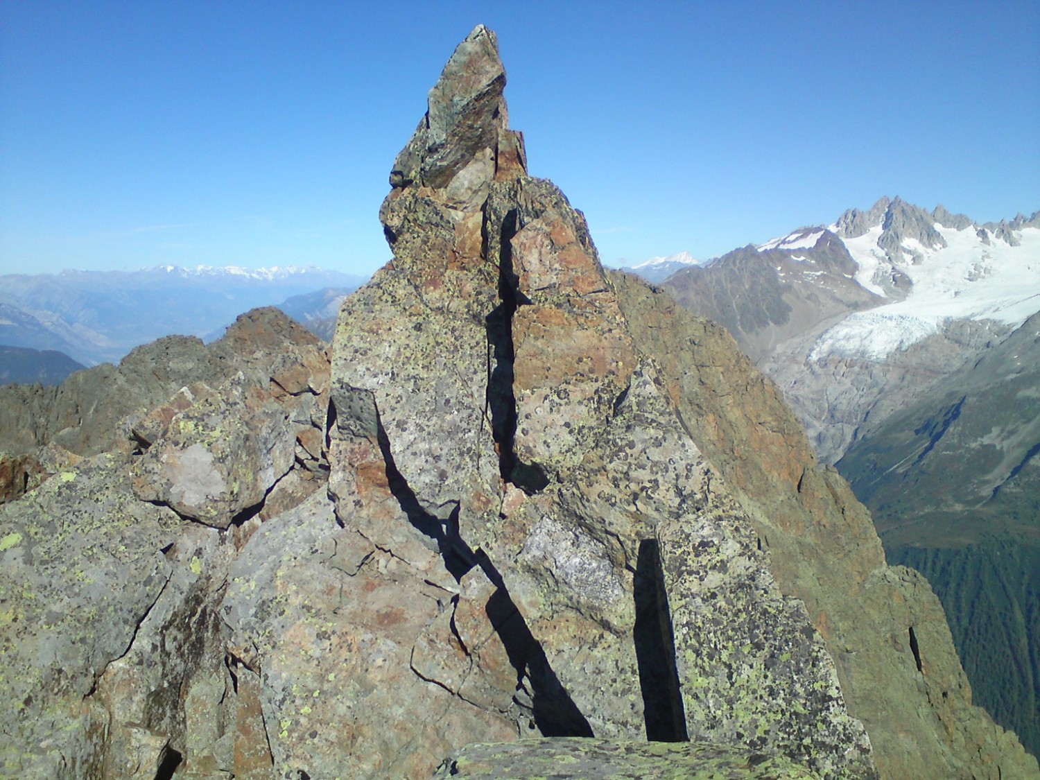 à non juste la corne du chamois