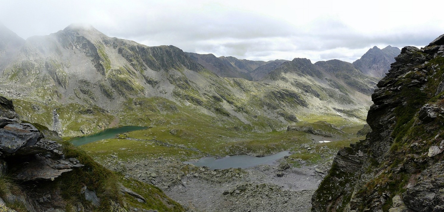 La vue depuis le col Cornella