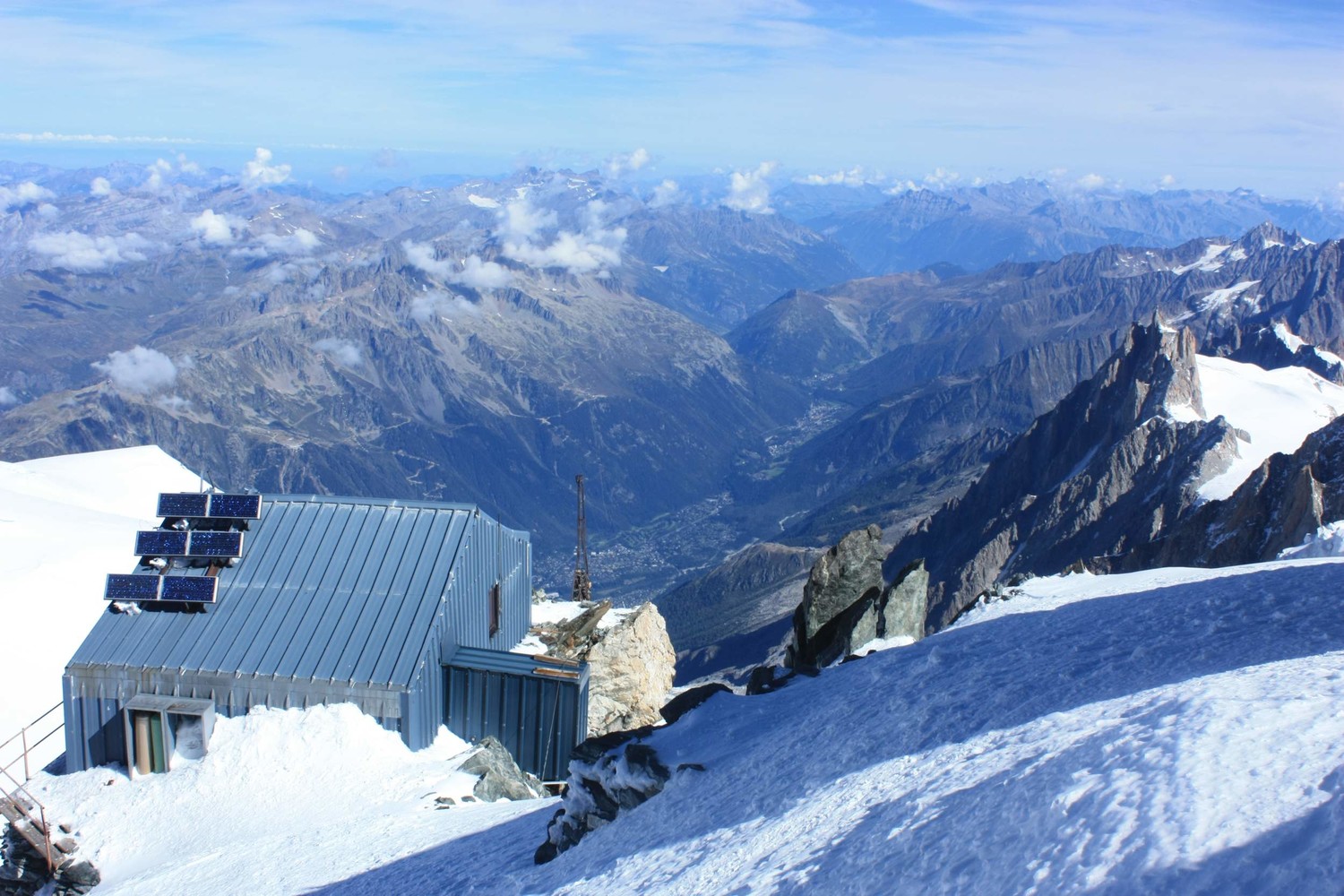 magnifique vue depuis Vallot