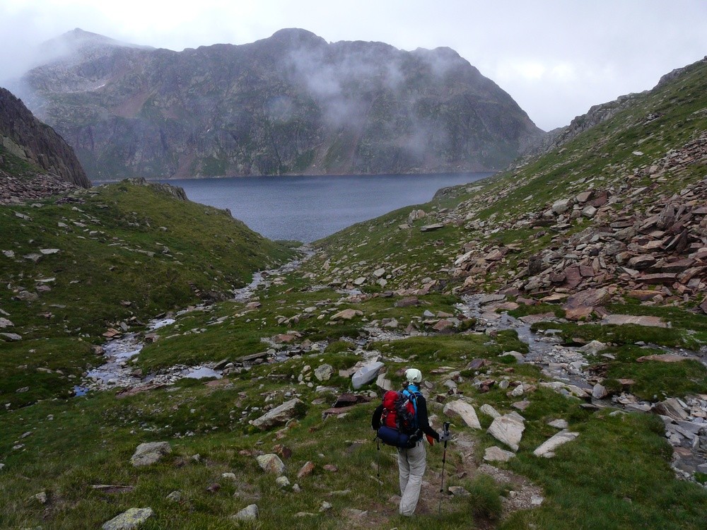 Descente sur le lac de Certascan