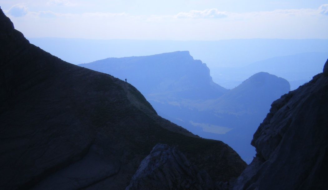 col du Rasoir, Aravis-Colombière, depuis Pointe Blanche