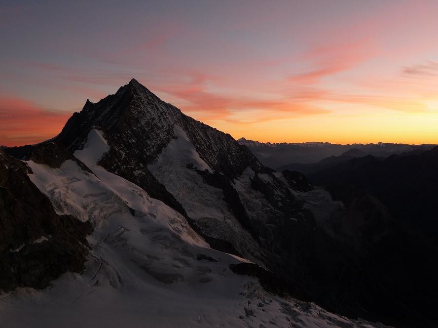 Reveil face au weisshorn