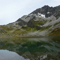 Lac Jovet et le mont Tondu