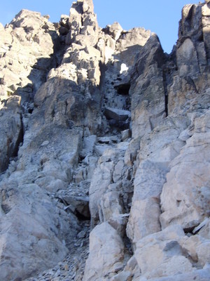 couloir avec bloc coincé couloir avec bloc coincé