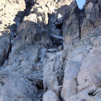 couloir avec bloc coincé
