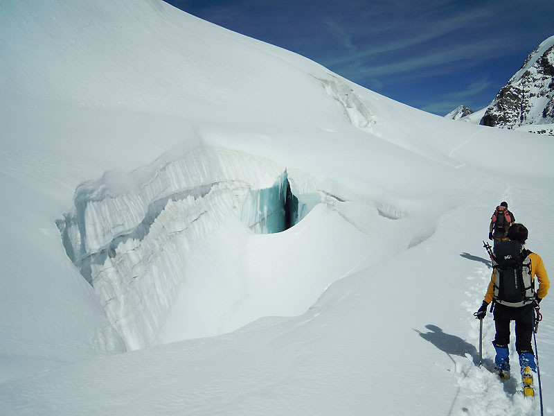 crevasse