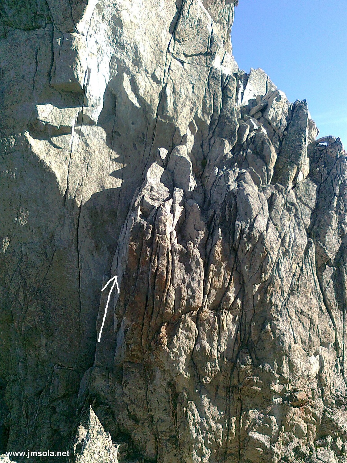 Fissure d'attaque