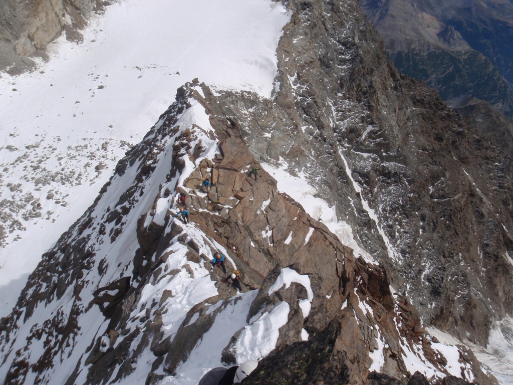 Arête nord Lagginhorn