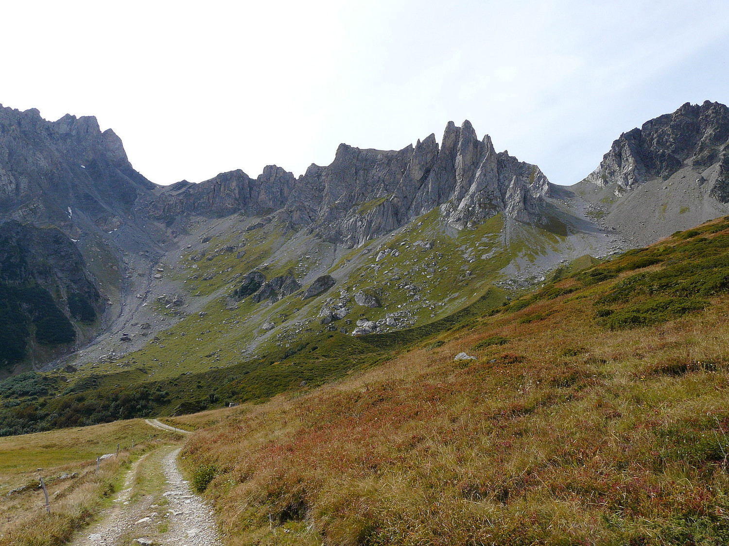 Col des Chasseurs et col de la Cicle pas une trace... c'est rare