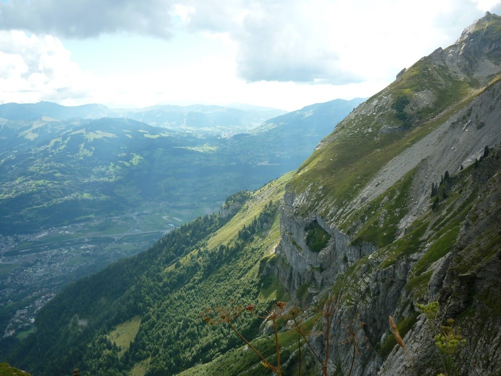 En descendant de Platé