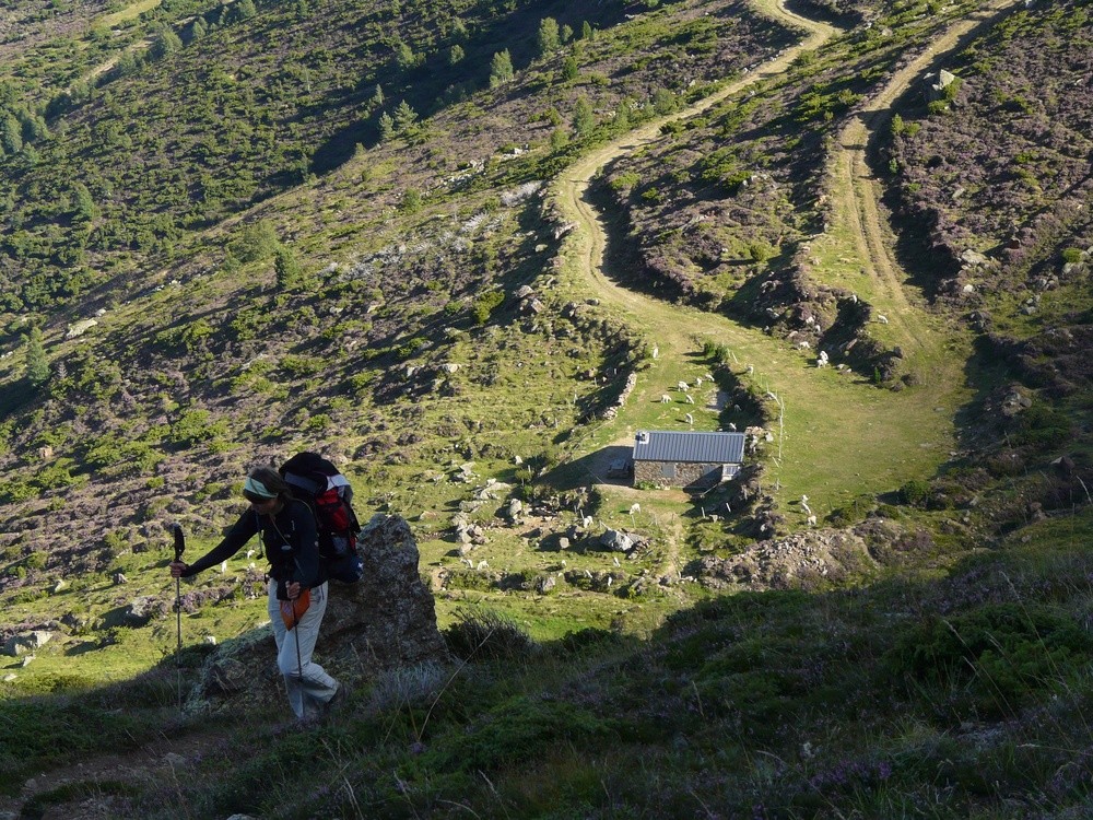 Au dessus de la cabane de Tignalbu