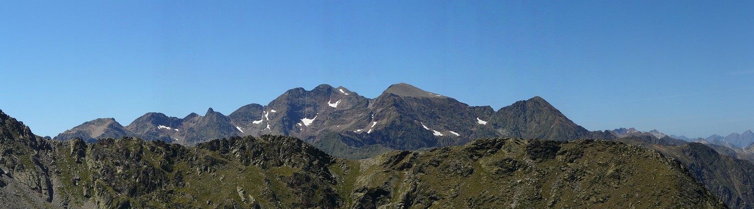 Pic du Montcalm et Pique d'Estats