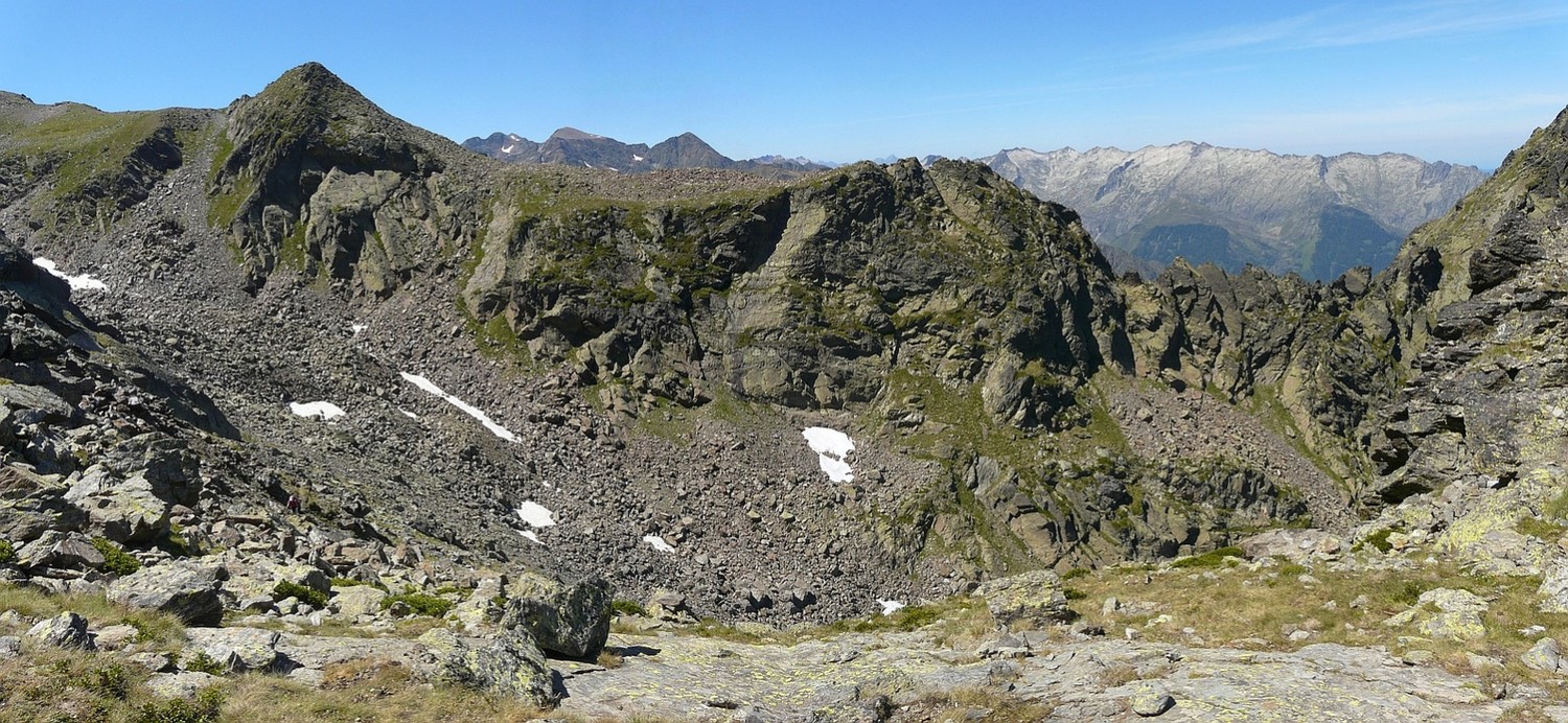 La crête N du Malcaras