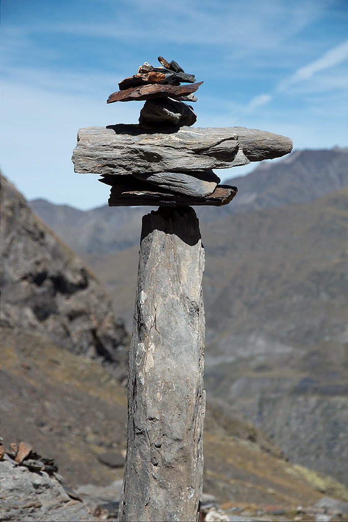 cairn sous le port de la Canau