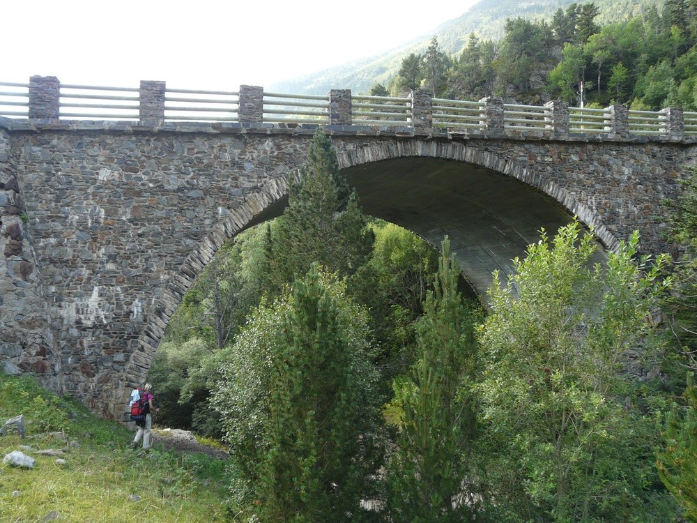 Passage sous un pont