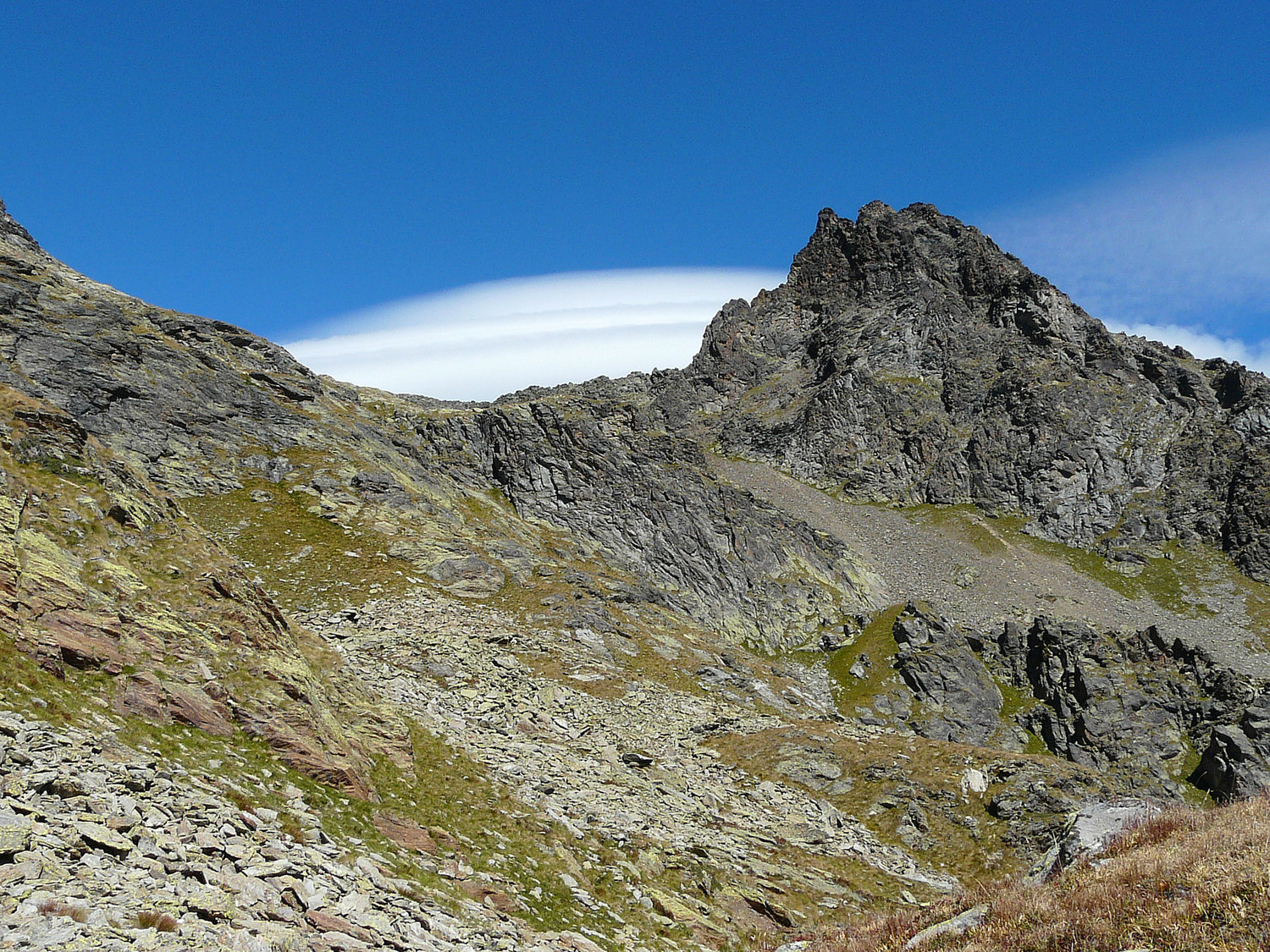 Le col Crosatie et le Bec Tailla (Vallée d'Aoste)