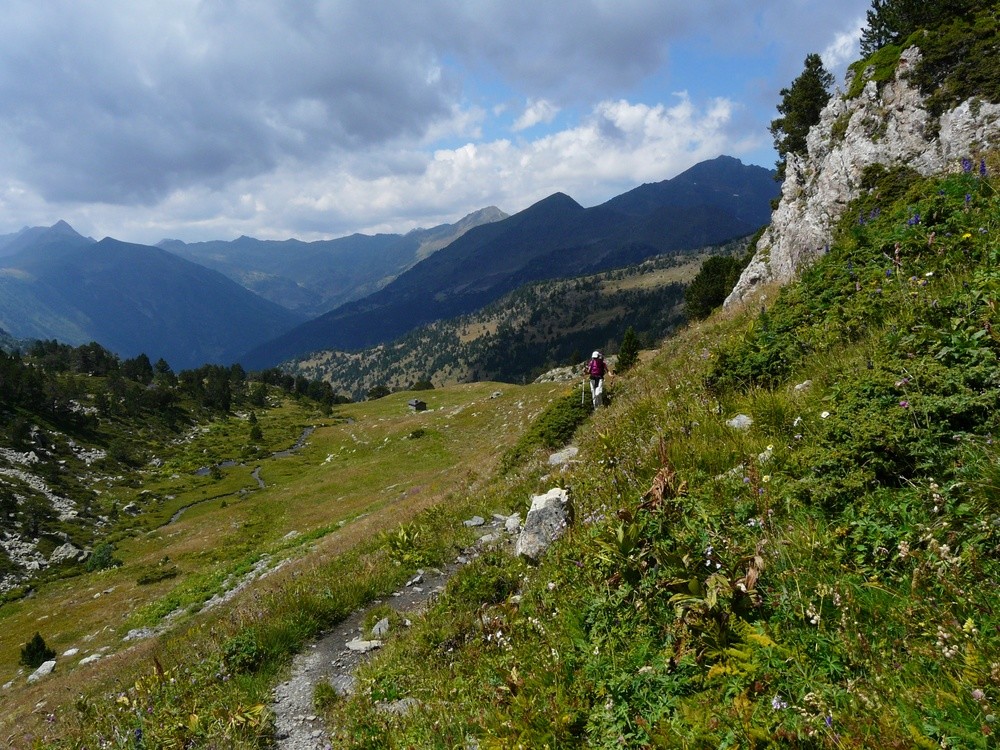 Au dessus de la cabane Serrera