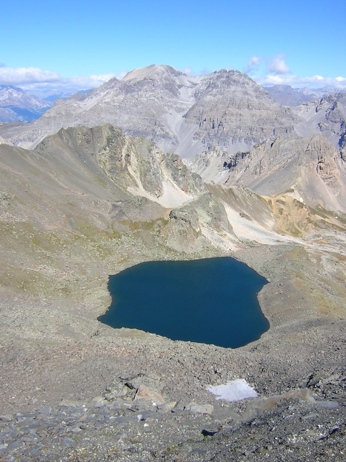 Lac Blanc vue du Pic