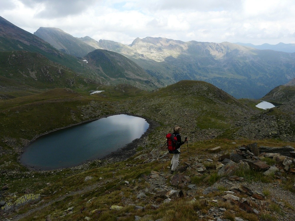 Descente sur les lacs de Ransol