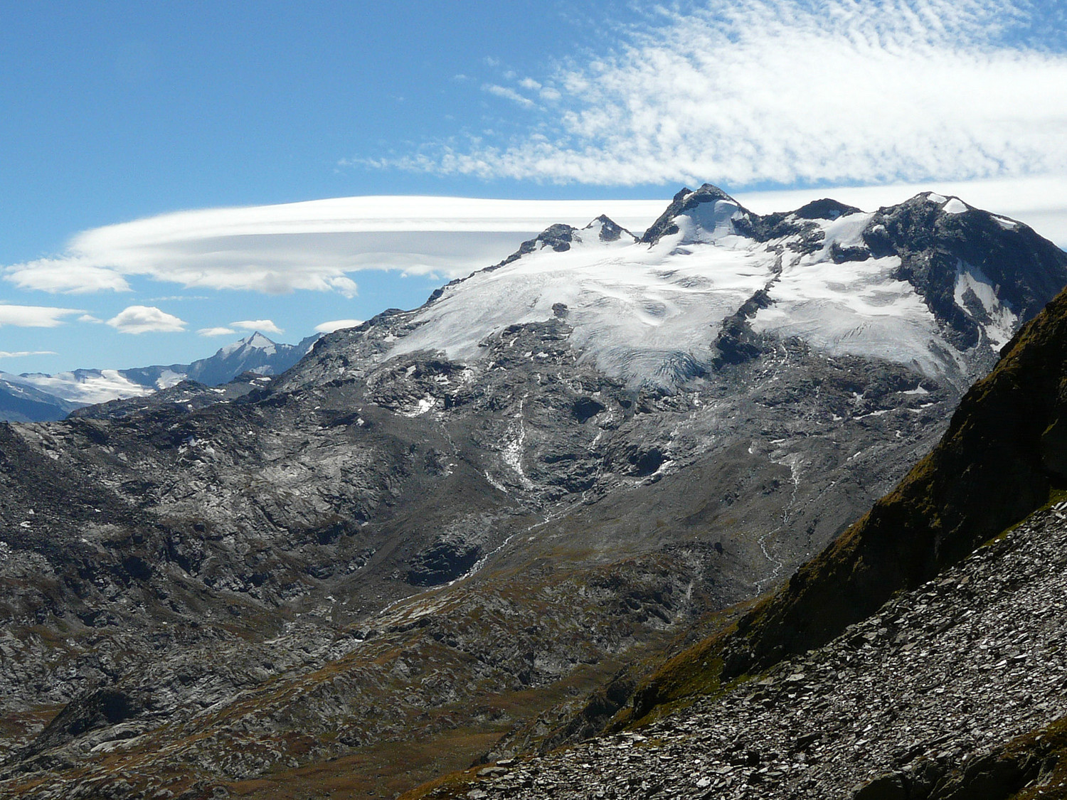Château Blanc et son glacier
