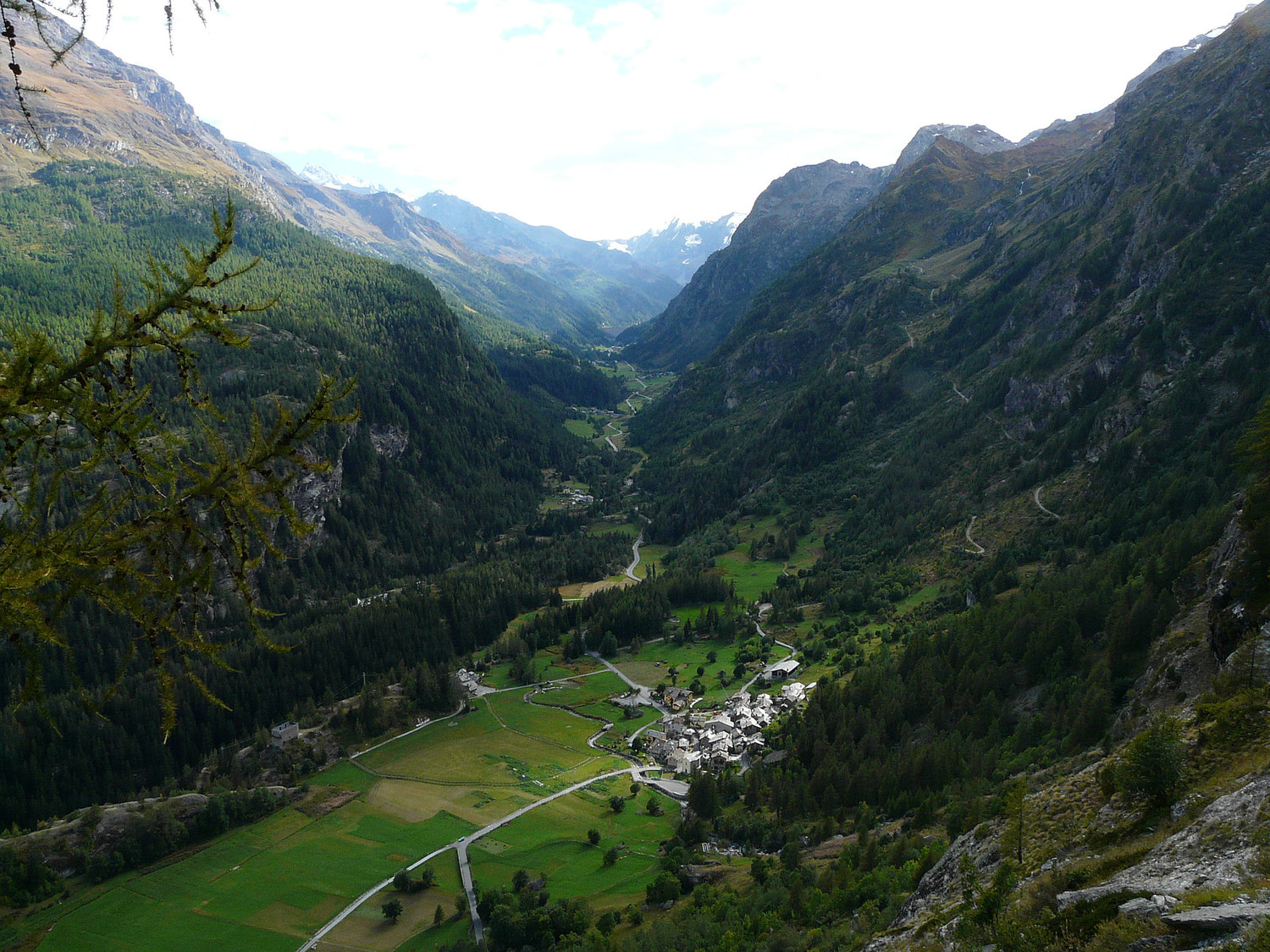 Le village de Planaval (Valgrisenche)