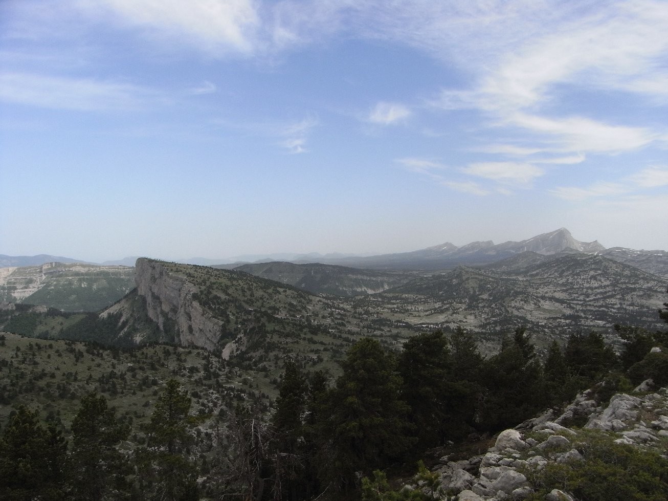 Vue du plateau